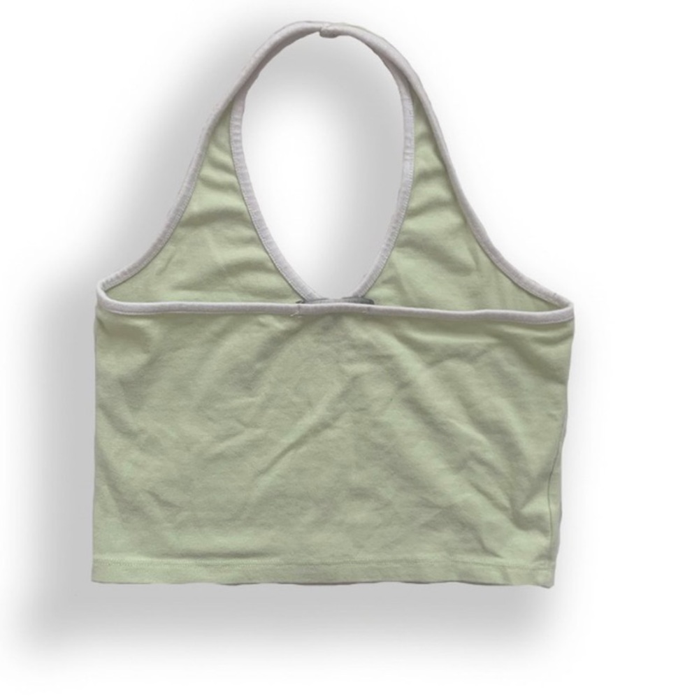 SOLD Brandy Melville green halter tank BRAND NEW